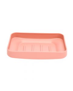 Jabonera rectangular rosado