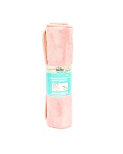 Alfombra para baño afelpada rosado