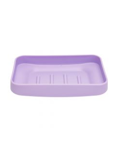 Jabonera rectangular lila