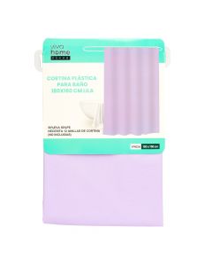 Cortina para baño lila