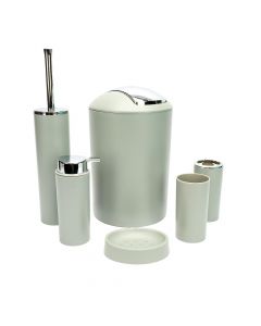 Set para baño liso 6pzas