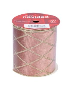 Cinta navideña rombos