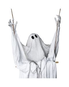 Fantasma con luz y columpio