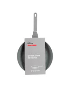 Sartén alumnio inducción 28cm gris