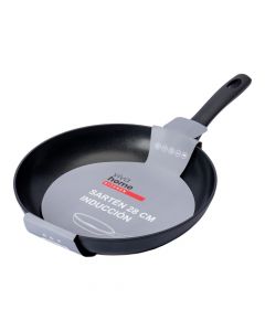Sartén alumnio inducción 28cm negro