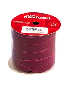 Cinta navideña 1.6cm morado