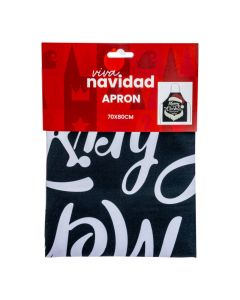 Delantal impresión navidad