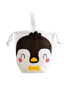 Bolsa pingüino blanca