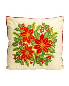 Cojín navideño estampado 