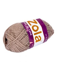 Lana marrón claro 25g
