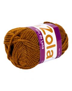 Lana marrón 25g