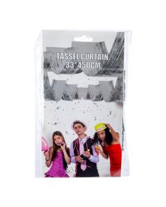 Guirnalda foil plateado