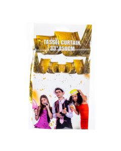 Guirnalda dorada foil