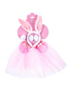 Accesorio disfraz conejo 4 piezas