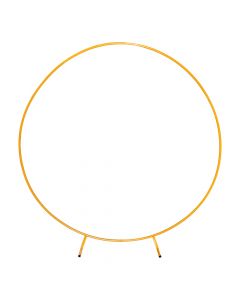 Arco metálico dorado 18m