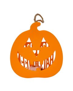 Calabaza colgante con luz LED