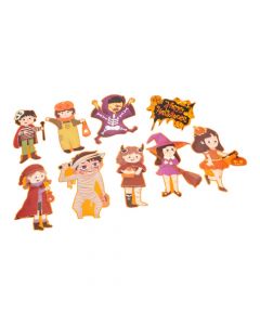 Guirnalda papel decorativa Halloween 3.5m multicolor