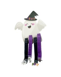 Fantasma colgante con accesorios multicolor