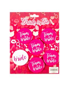Broches Team Bride