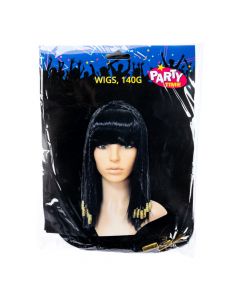 Peluca Cleopatra disfraz