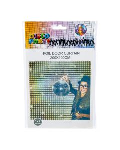 Cortina estampado cuadros