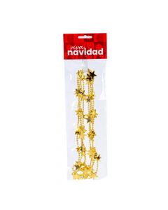 Guirnalda estrellas doradas