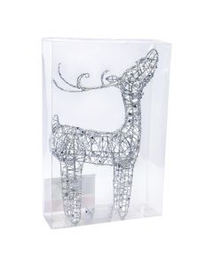 Reno navideño con luz