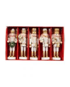 Figura colgante cascanues con accesorios 5pzas