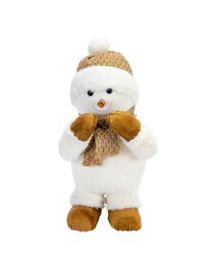 Muñeco nieve afelpado