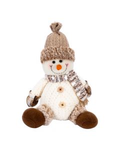 Muñeco de nieve afelpado