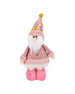 Santa afelpado rosado