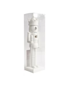 Adorno cascanueces blanco