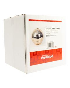 Esfera disco champagne