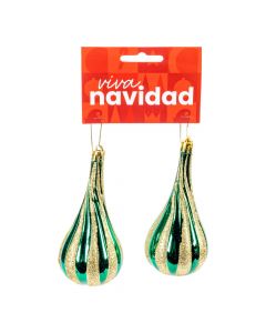 Colgantes gota escarchada