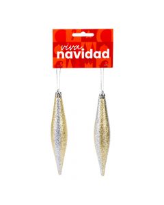 Figuras colgantes champagne