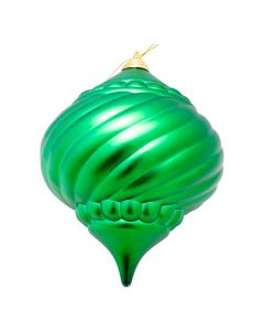 Esfera verde mate moderna