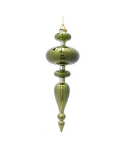 Esfera tipo trompo verde