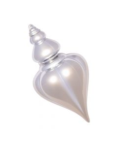 Esfera plateada relieve
