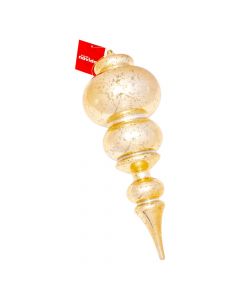 Esfera trompo dorado
