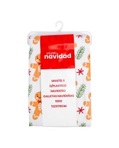 Mantel navideño muñeco jengibre