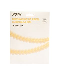 Guirnalda color beige