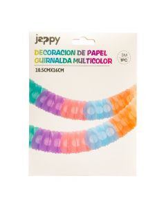 Guirnalda borlas multicolor