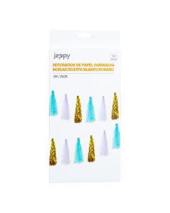 Guirnalda de papel pompón