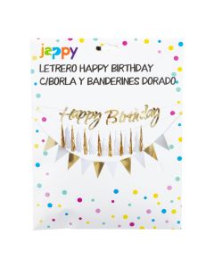 Letrero decorativo cumpleaños