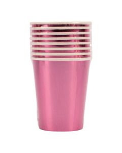 Vaso cartón 9pulg lila