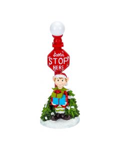 Figura elfo Santa LED