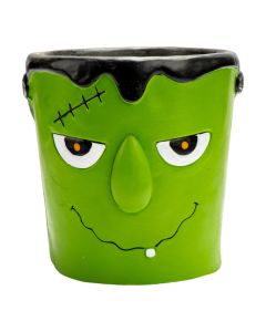 Recipiente Frankenstein verde