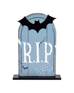 Lápida madera diseño RIP