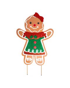 Estaca metálica galleta niña