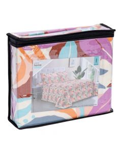 Sábanas individuales hojas multicolor